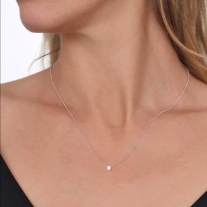 Bon Levy Diamond Solitaire Necklace